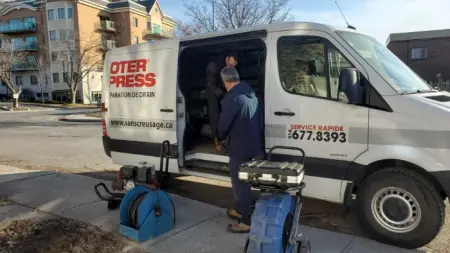Service de débouchage de drains à Longueuil et Saint-Hubert